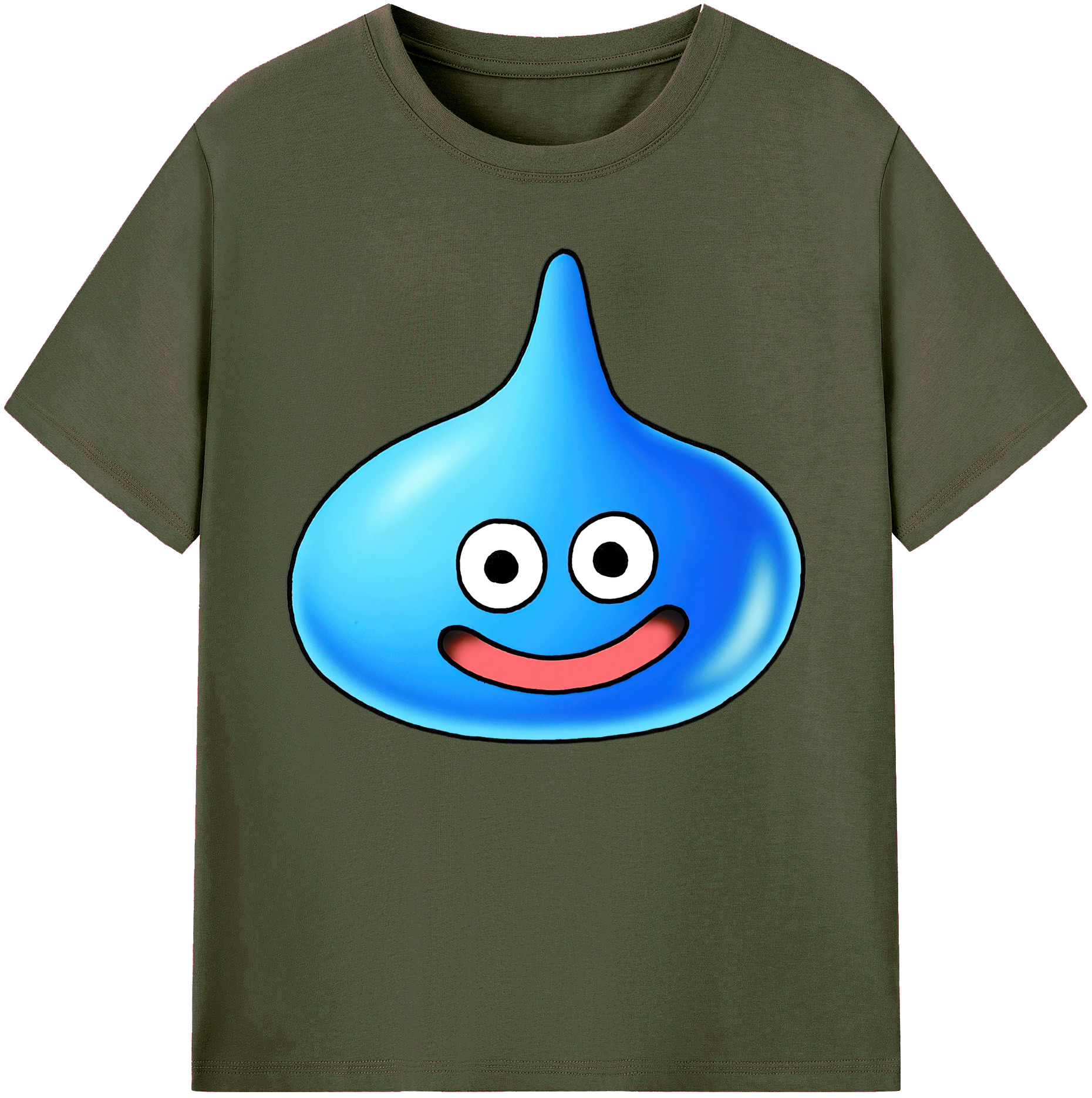 （画像用） ドラゴンクエスト Doragon Kuesuto Dragon Quest 綿100％ メンズ半袖Tシャツ｜肌触りやわらか＆通気性